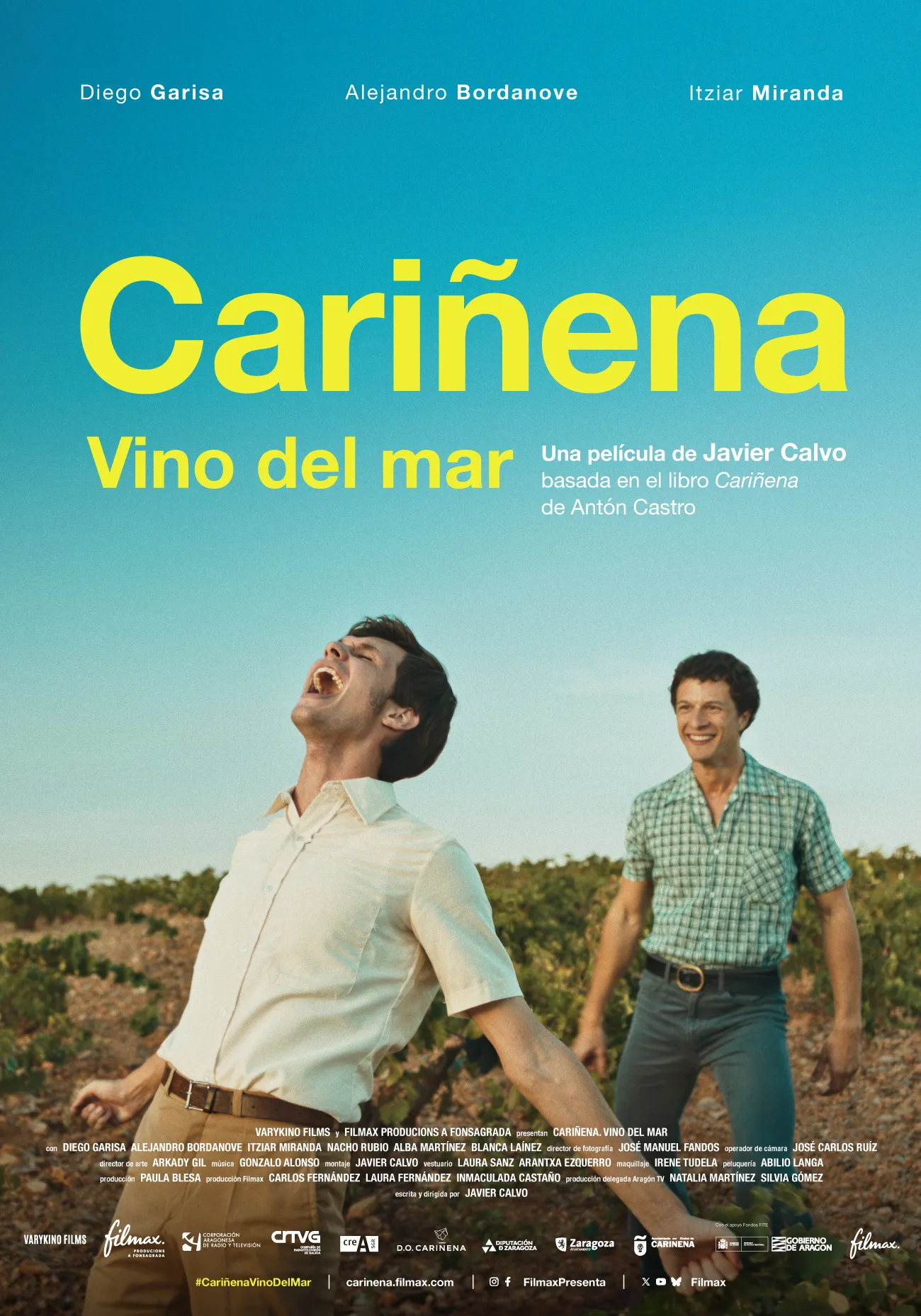 Cartel Cariñena Vino del mar