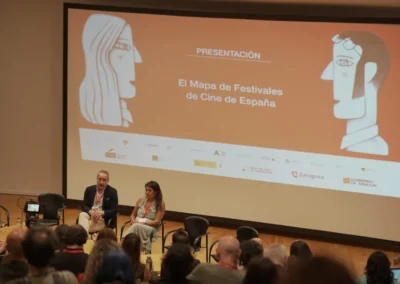 presentación el mapa de festivales de cine de españa