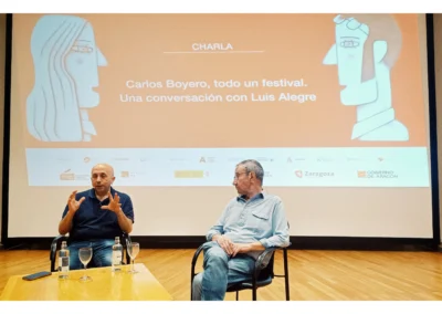 charla carlos boyero